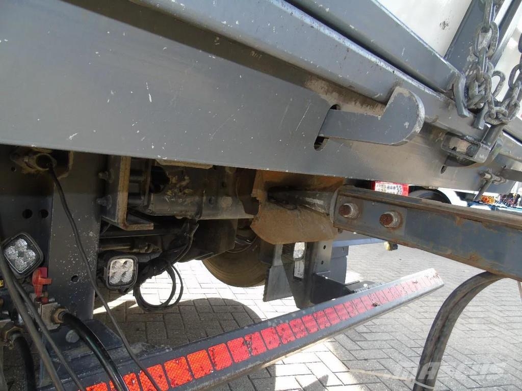 LAG 2x axle + big cylinder + perfect status Savivartės priekabos