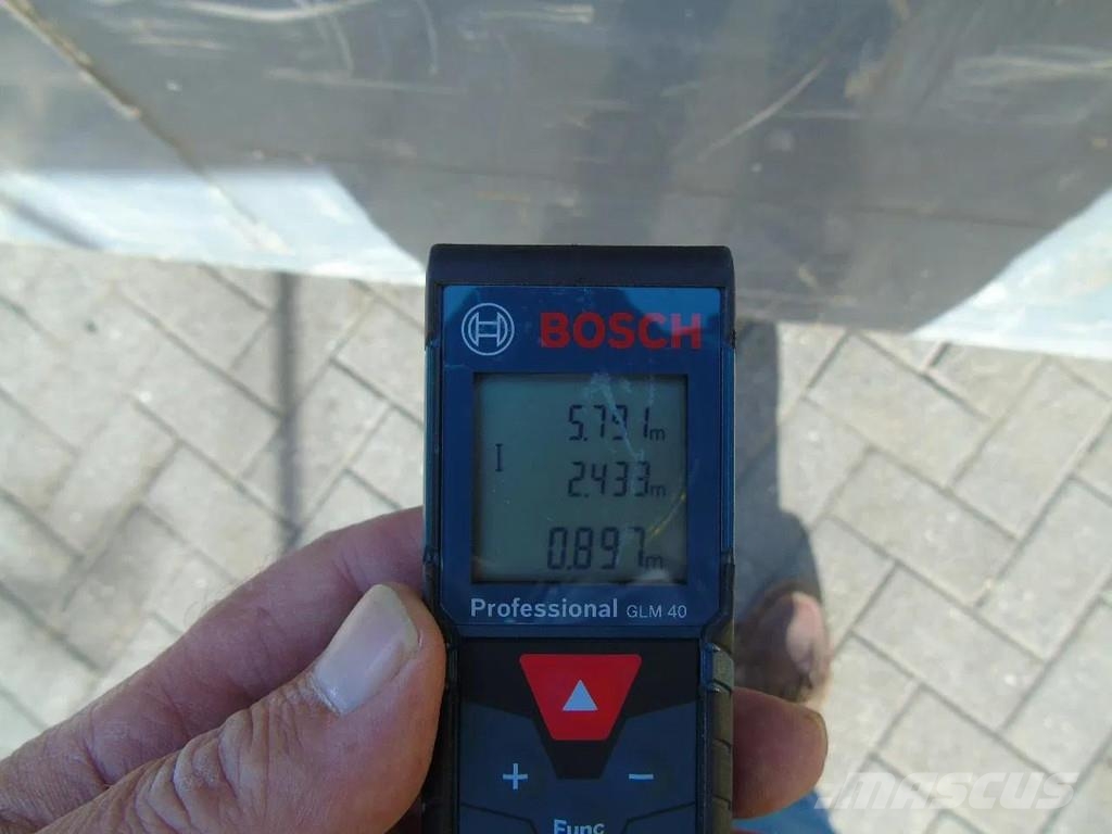 LAG 2x axle + big cylinder + perfect status Savivartės priekabos