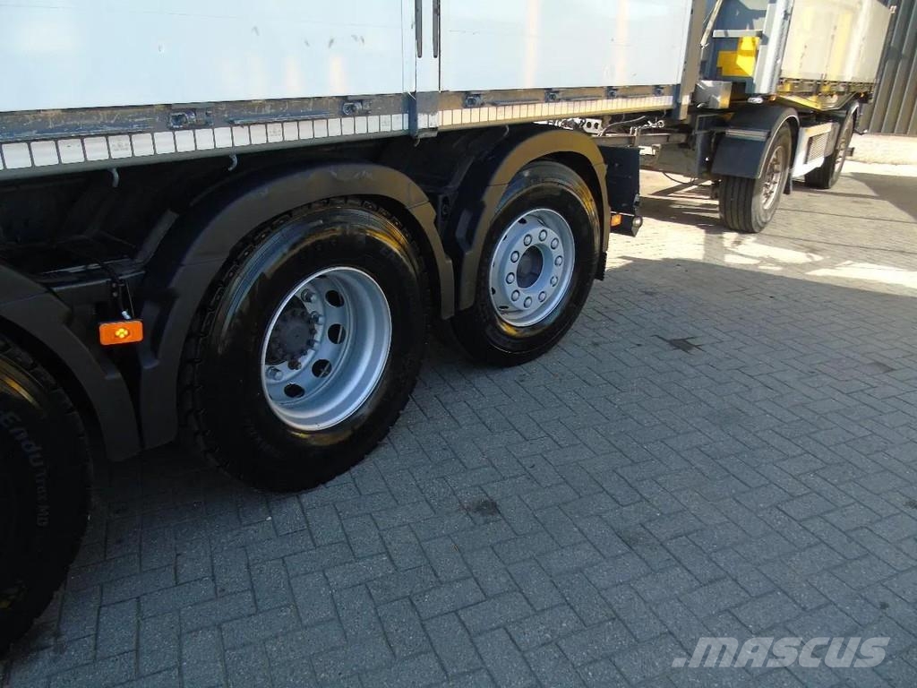 LAG 2x axle + big cylinder + perfect status Savivartės priekabos