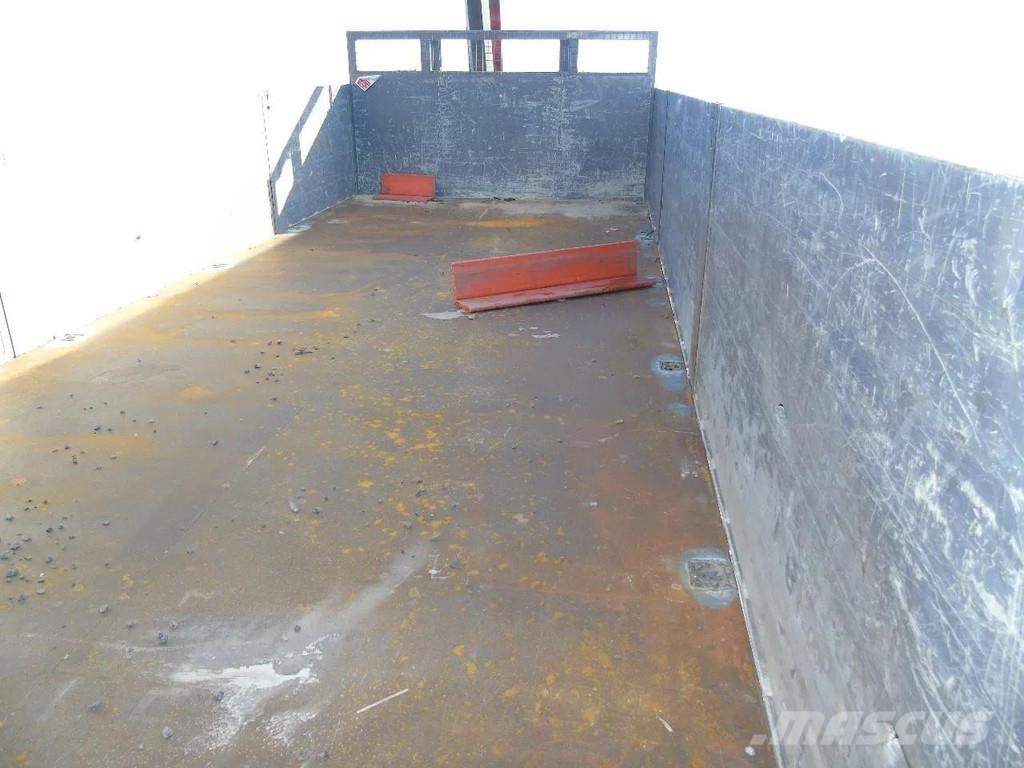 LAG 2x axle + big cylinder + perfect status Savivartės priekabos