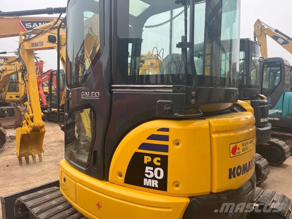 Komatsu PC 50 MR حفارات صغيرة أقل من 7 طن (حفارات صغيرة)