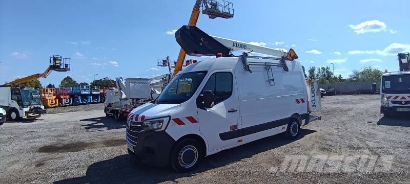 Renault Master Klubb KL32 - 12,5 m, 120 kg المنصات الهوائية المثبتة على شاحنة