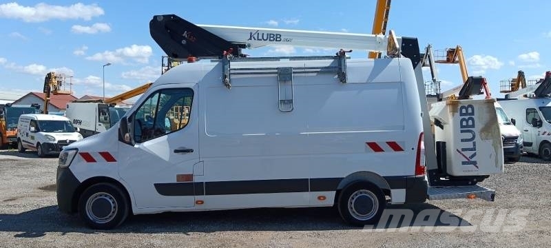 Renault Master Klubb KL32 - 12,5 m, 120 kg المنصات الهوائية المثبتة على شاحنة