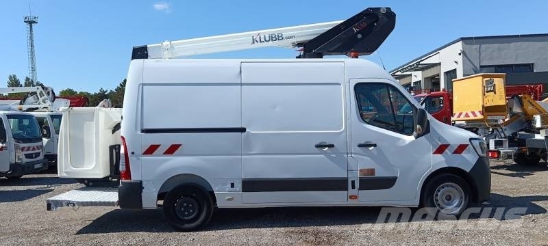 Renault Master Klubb KL32 - 12,5 m, 120 kg المنصات الهوائية المثبتة على شاحنة