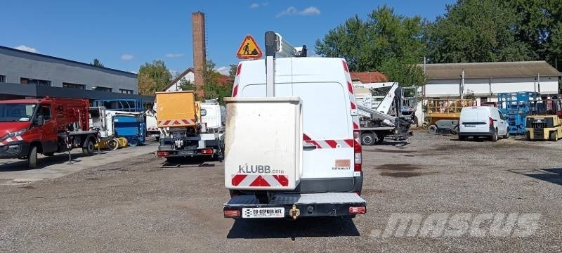 Renault Master Klubb KL32 - 12,5 m, 120 kg المنصات الهوائية المثبتة على شاحنة