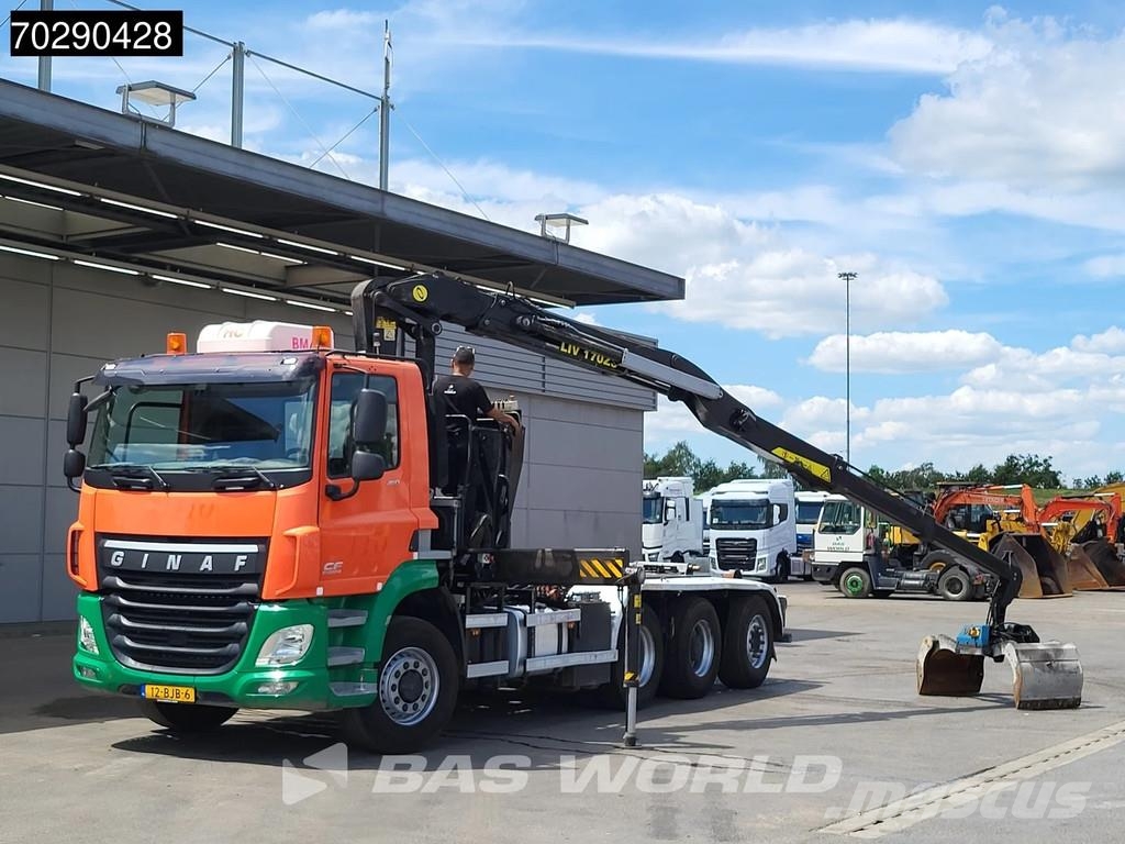 Ginaf X6 4336CHFE GINAF 8X6 NL-Truck 8x6 Tajfun L170 Z3 Rol kiper kamioni sa kukom za podizanje tereta