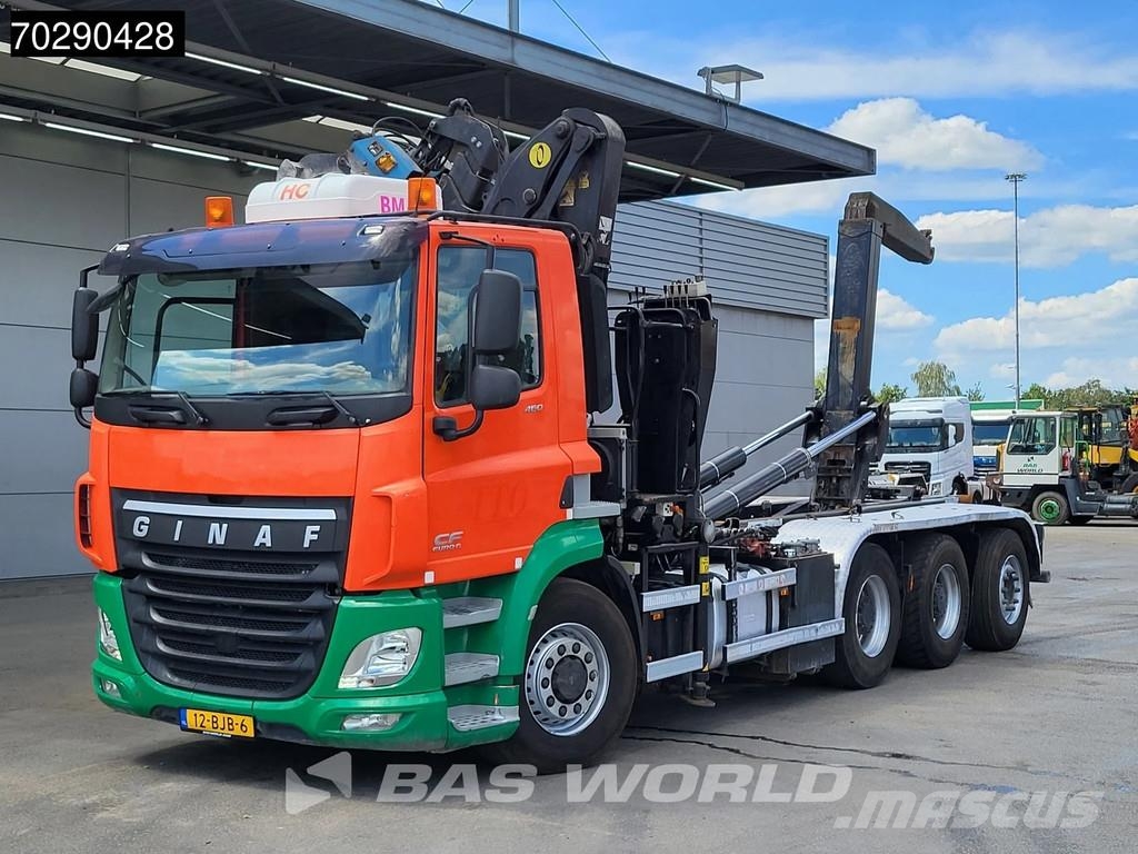 Ginaf X6 4336CHFE GINAF 8X6 NL-Truck 8x6 Tajfun L170 Z3 Rol kiper kamioni sa kukom za podizanje tereta