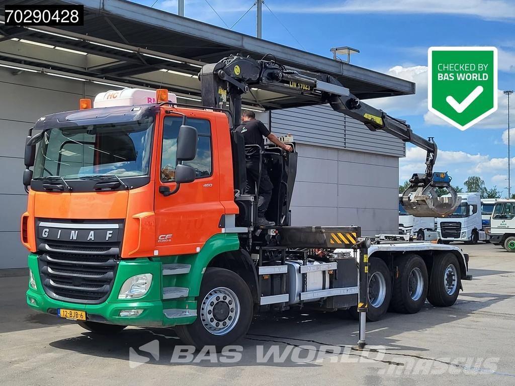 Ginaf X6 4336CHFE GINAF 8X6 NL-Truck 8x6 Tajfun L170 Z3 Camiones polibrazo