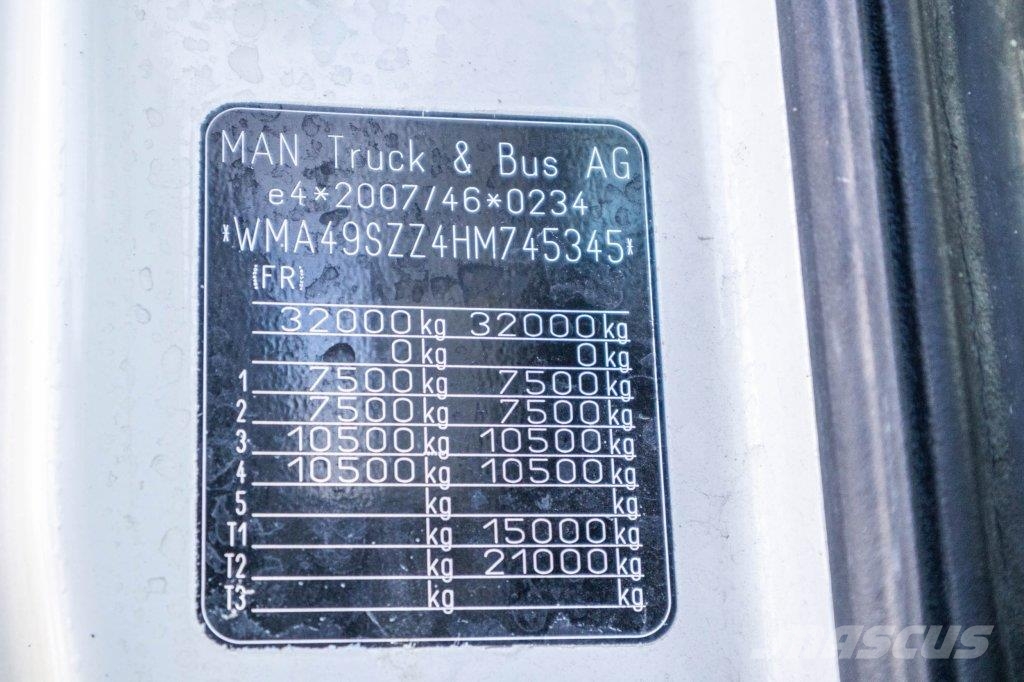 MAN TGS 32.360 BB + BAND/TAPIS/BELT T40 Domíchávače betonu