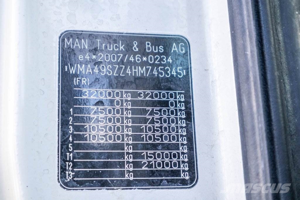 MAN TGS 32.360 BB + BAND/TAPIS/BELT T40 ミキサー車