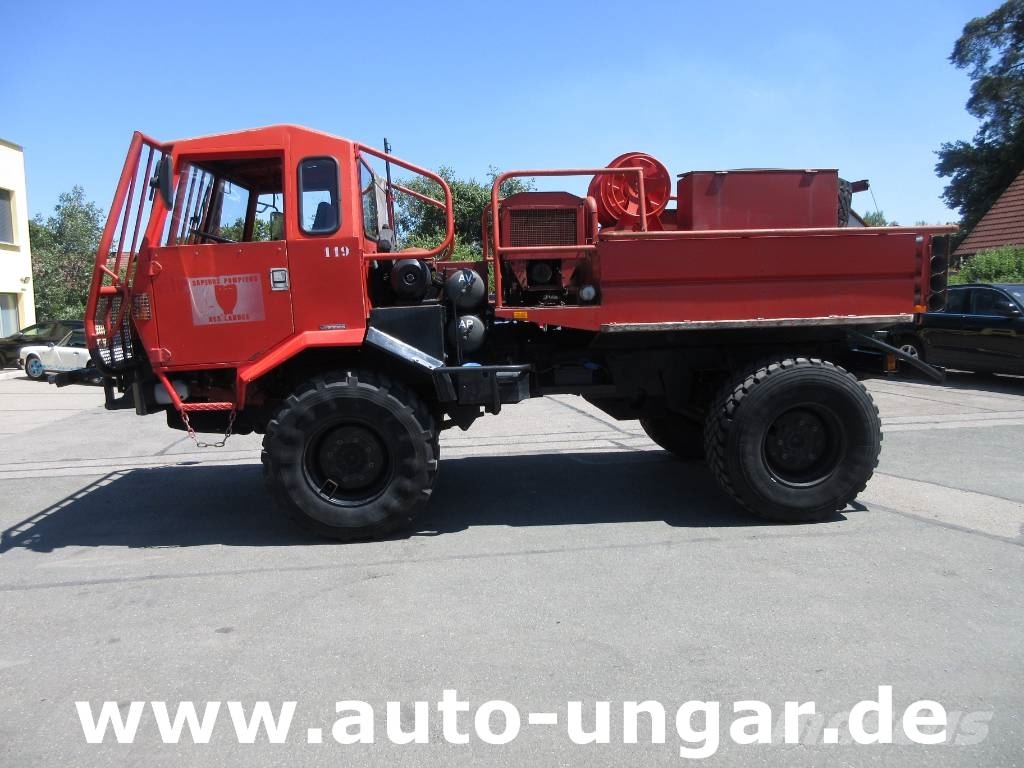 Brimont PM ETR Feuerwehr 4x4x4 AHK verwindbarer Rahmen Brandweerwagens