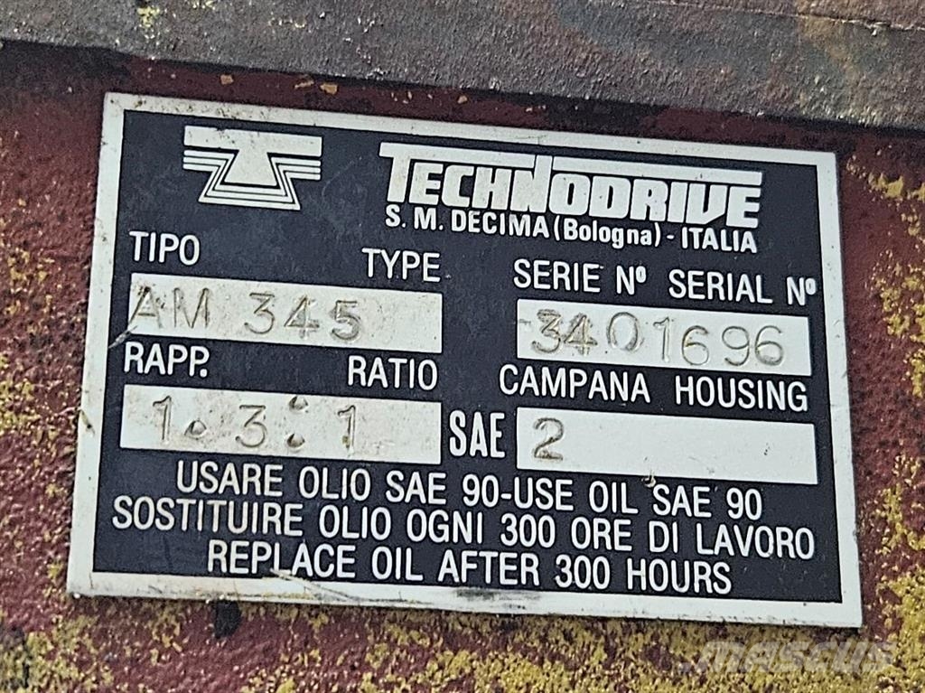 Twin Disc AM 345-Power drives/Transmission/Getrieb トランスミッション