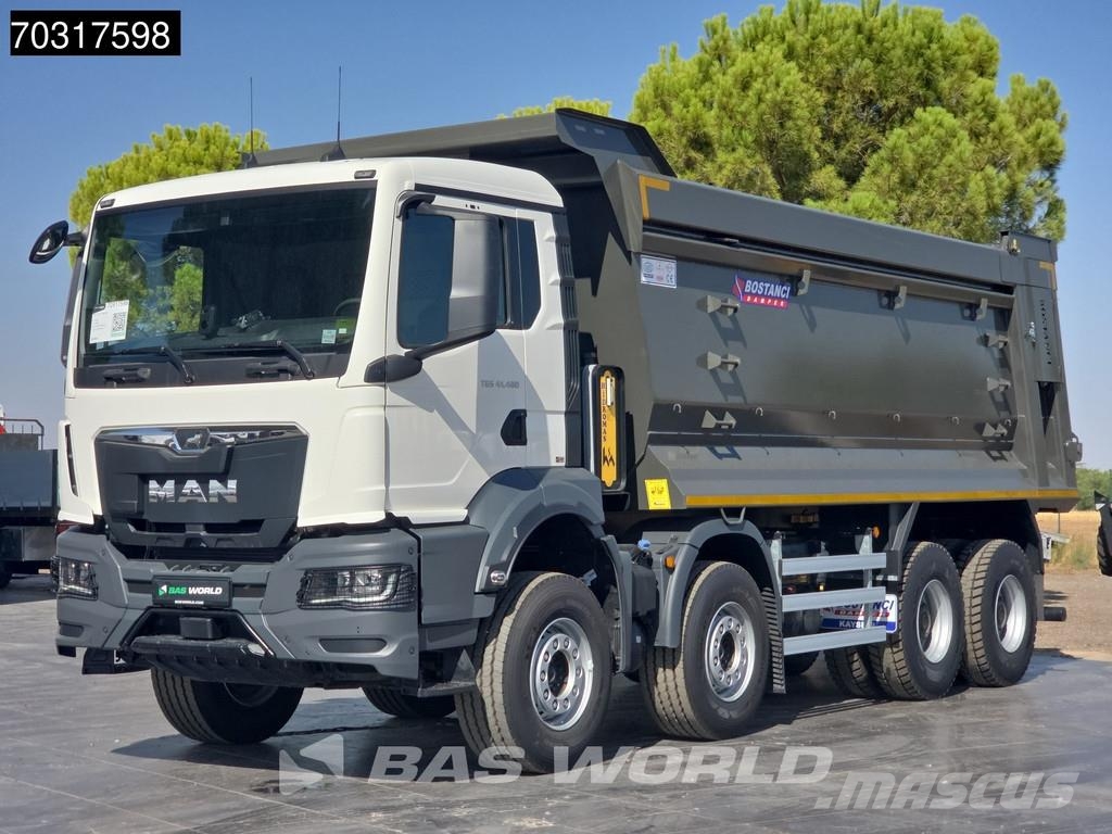 MAN TGS 41.480 8X4 NEW! 26m3 Tipper Full Steel suspens Camion benne