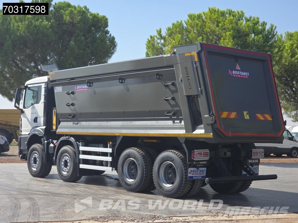 MAN TGS 41.480 8X4 NEW! 26m3 Tipper Full Steel suspens Camion benne