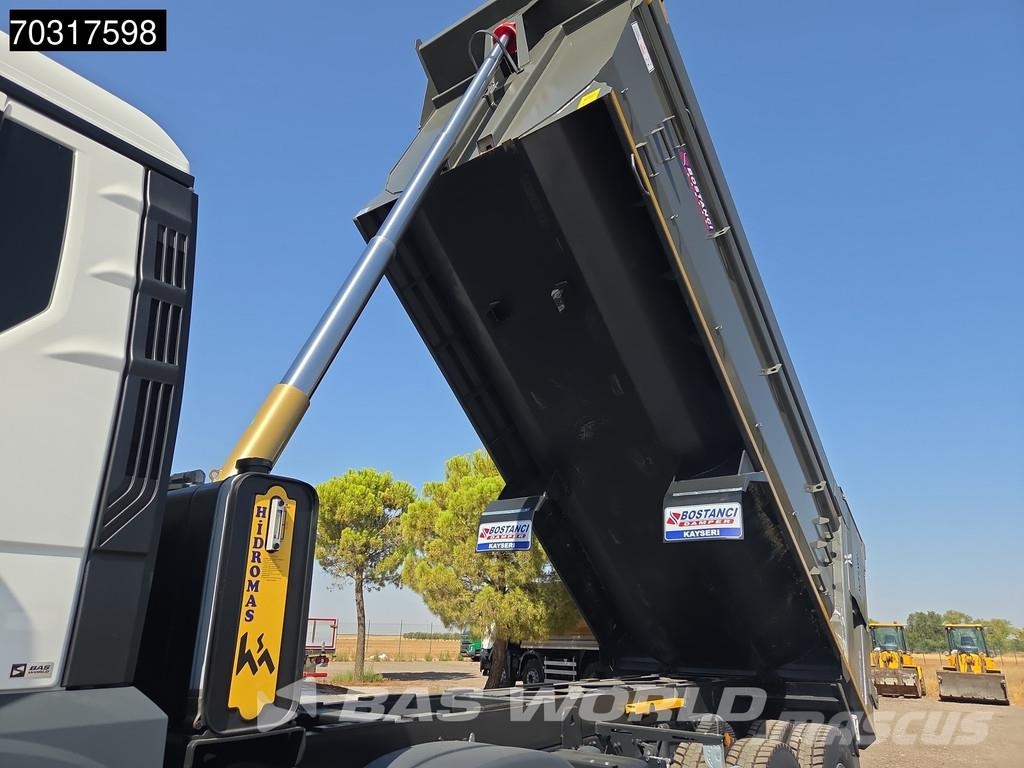 MAN TGS 41.480 8X4 NEW! 26m3 Tipper Full Steel suspens شاحنات قلابة
