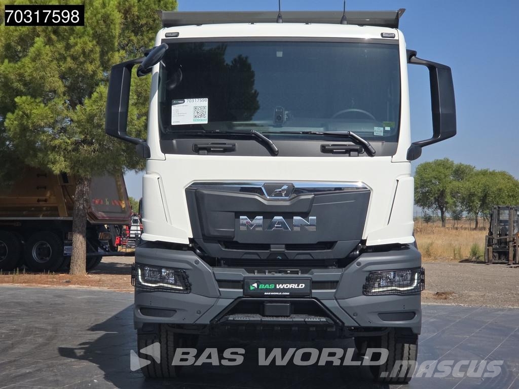 MAN TGS 41.480 8X4 NEW! 26m3 Tipper Full Steel suspens Camion benne