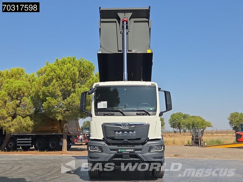 MAN TGS 41.480 8X4 NEW! 26m3 Tipper Full Steel suspens Camion benne