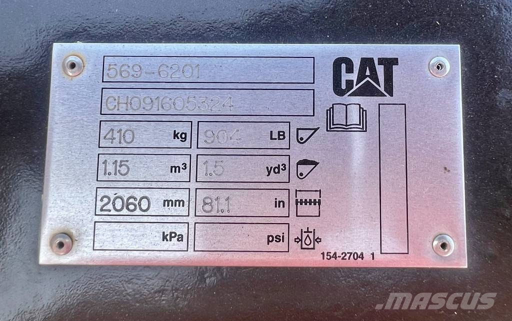 CAT 908M Laadbak - Loading bucket - Ladeschaufel Kovalar