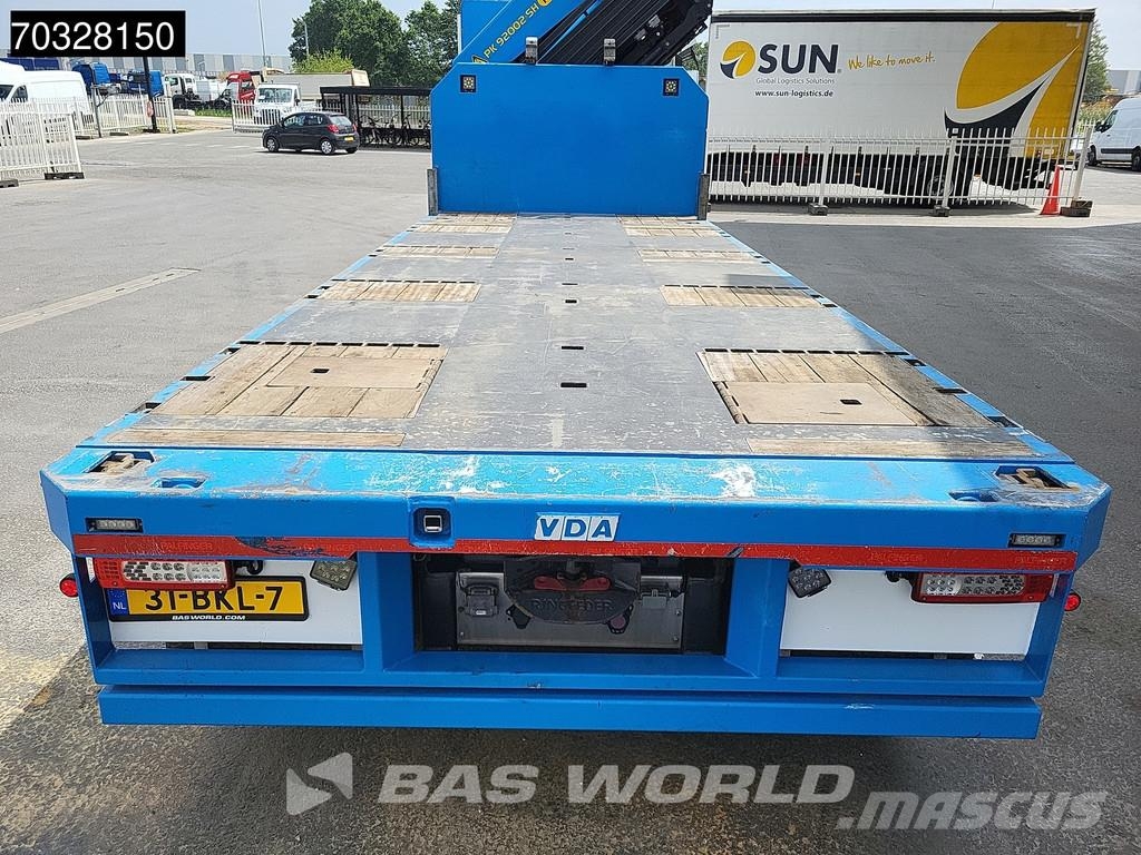Volvo FH 500 FH 10X4 Palfinger PK92002-SH Crane 7 extens 平板栏板货车