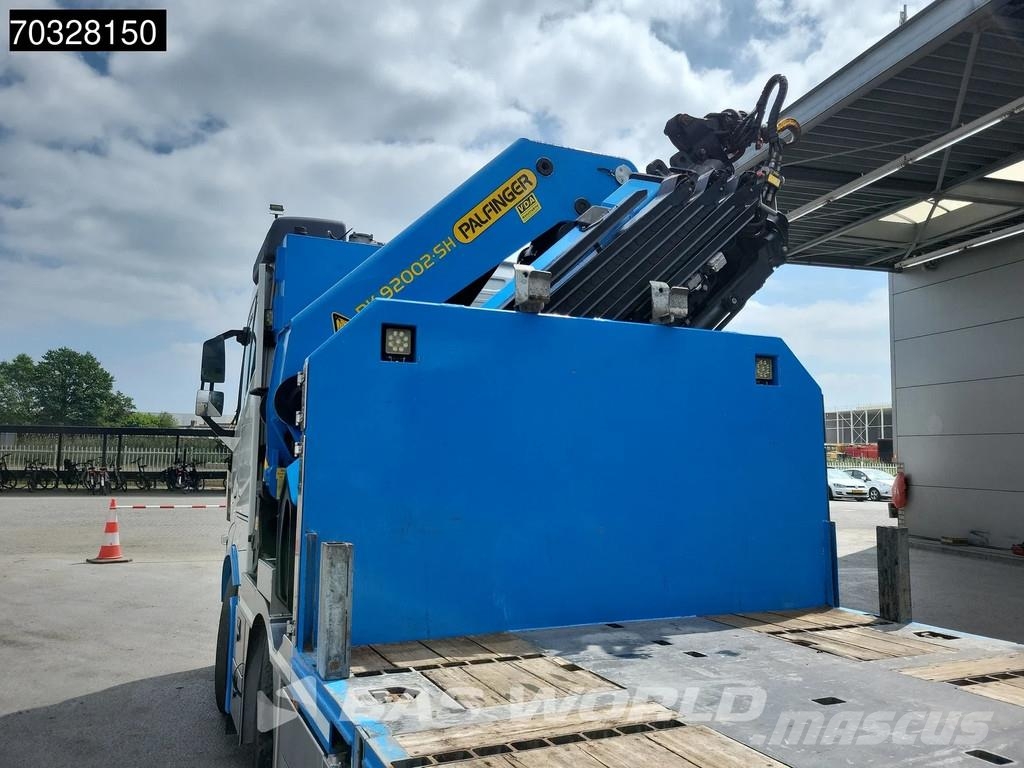 Volvo FH 500 FH 10X4 Palfinger PK92002-SH Crane 7 extens Lastbil med lad/Flatbed