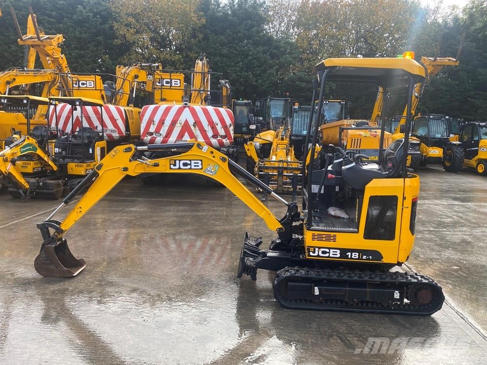 JCB 18Z-1 Miniescavadeiras < 7t (Mini escavadeiras)