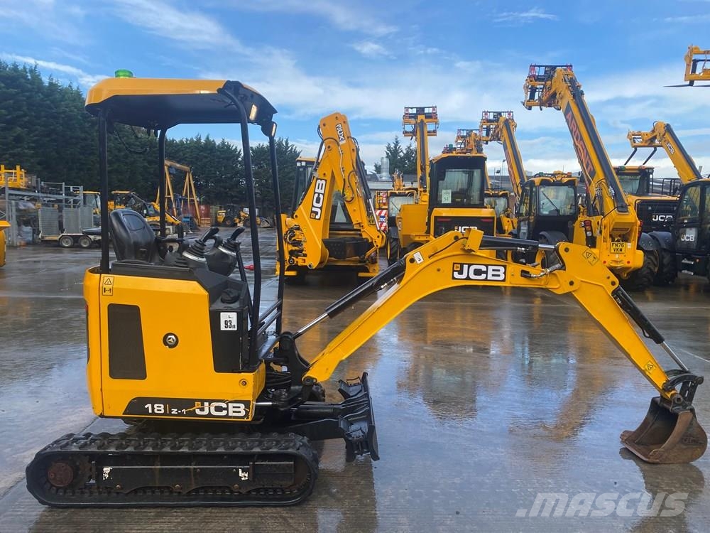 JCB 18Z-1 Miniescavadeiras < 7t (Mini escavadeiras)