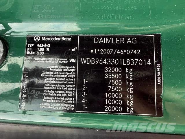 Mercedes-Benz Arocs 3240 8x4/Betonmischer 8 m³/Euro6 Автобетоносмесители