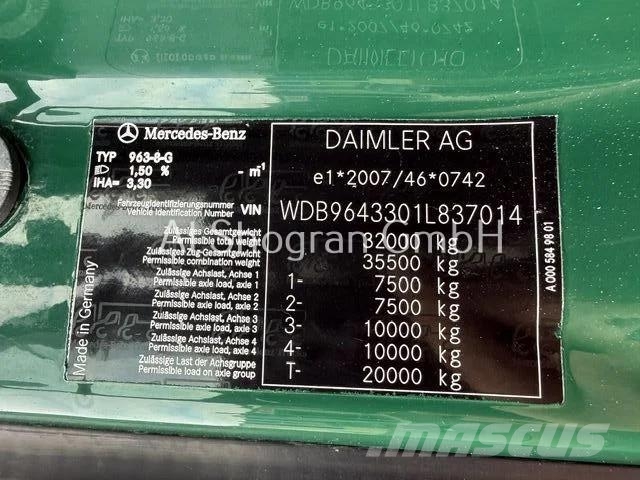 Mercedes-Benz Arocs 3240 8x4/Betonmischer 8 m³/Euro6 Camiones hormigonera