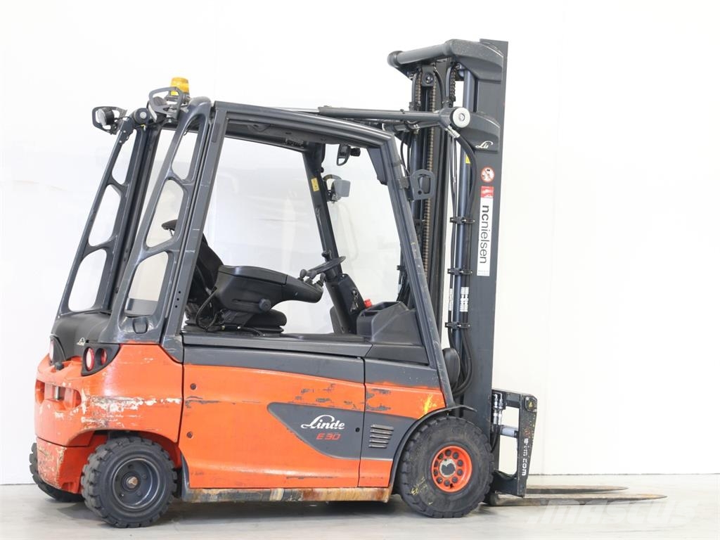 Linde E30L/387 Електрически вилични кари-повдигачи