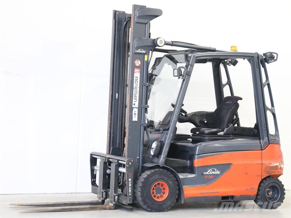 Linde E30L/387 Електрически вилични кари-повдигачи