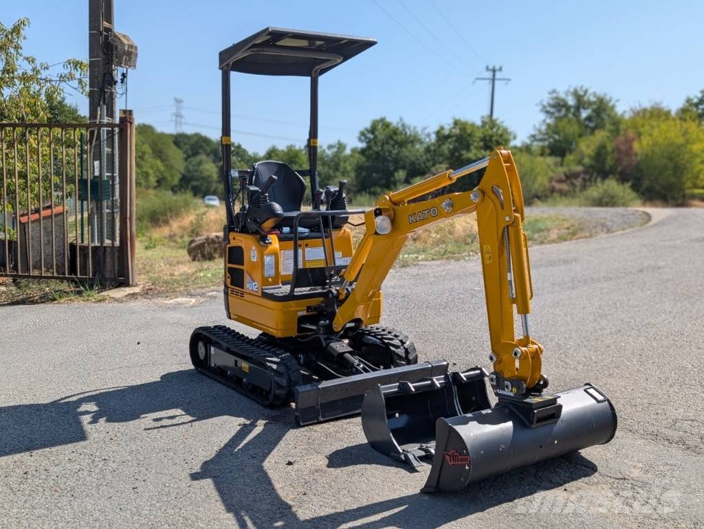 Kato HD 12 VXE Mini Escavadoras <7t