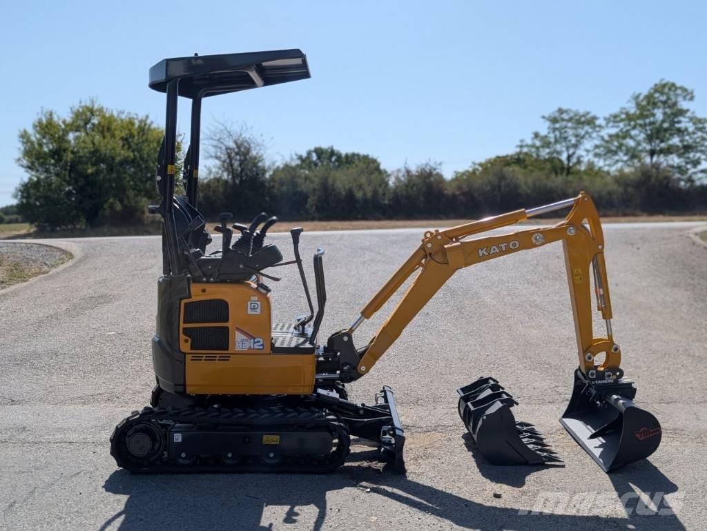 Kato HD 12 VXE Mini Escavadoras <7t