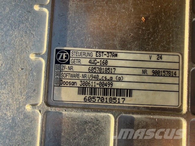 Doosan DL 250-5 TRANSMISSION ZF 4WG-160 Трансмиссии и КПП