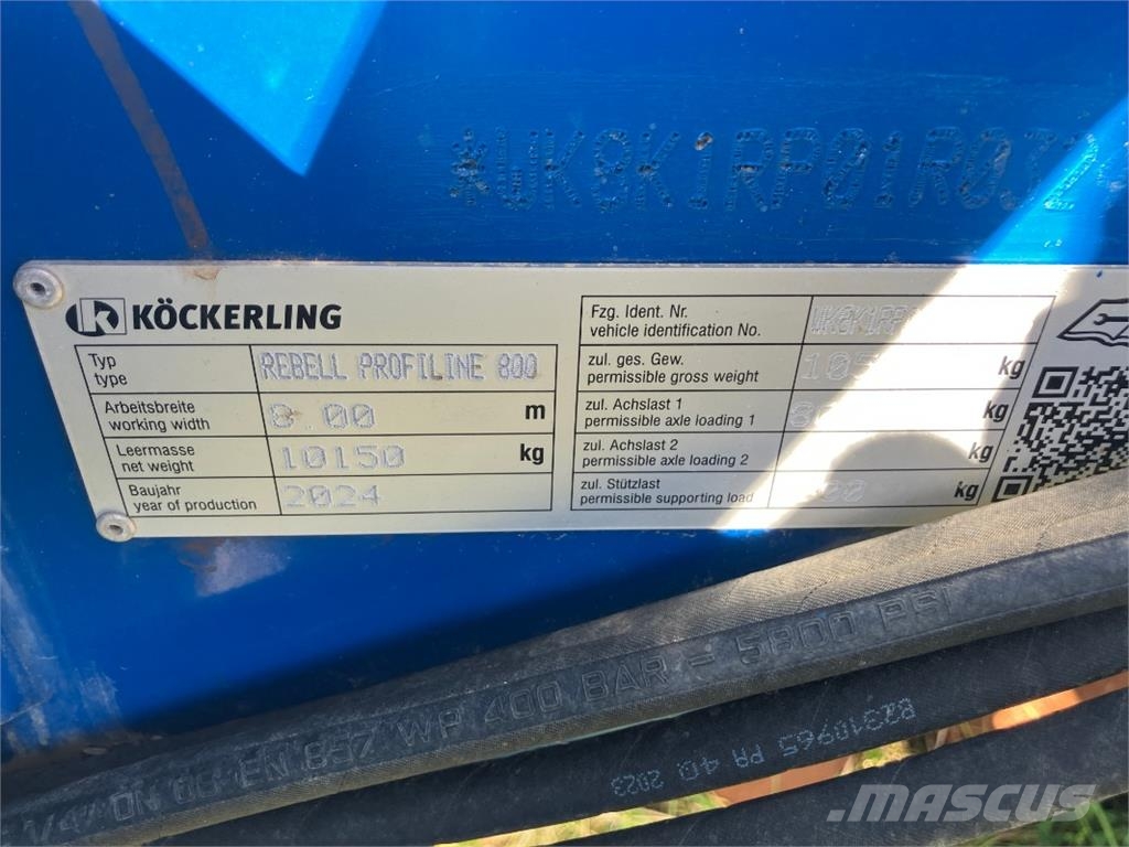 Köckerling Rebell profiline 800 Disc harrows