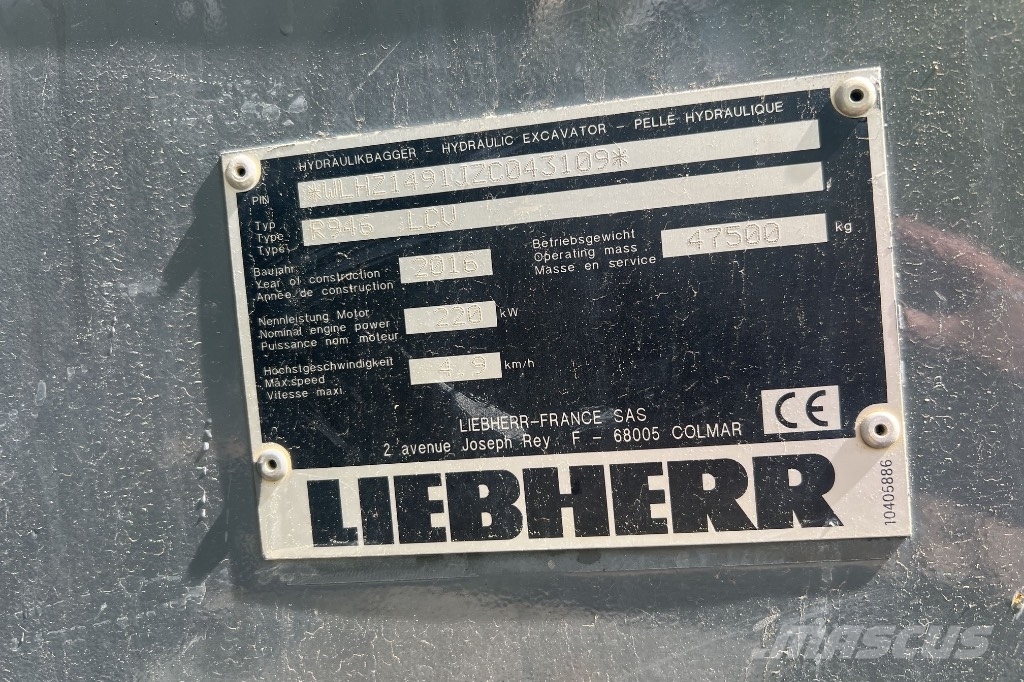 Liebherr R 946 履带挖掘机