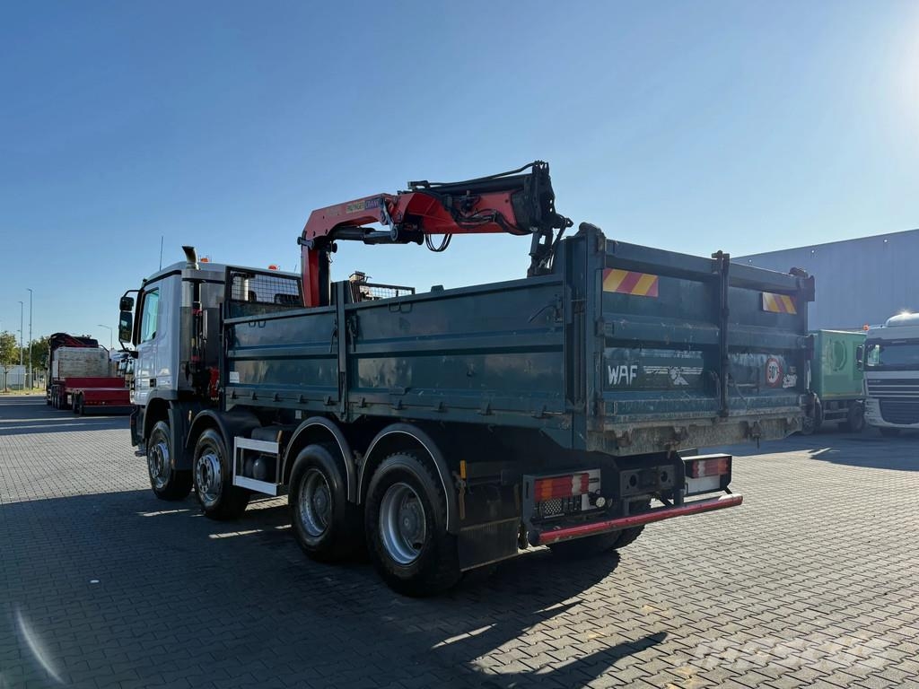 Mercedes-Benz Actros 3236 8x4 / EPS / Blad geveerd / Palfinger P شاحنات قلابة
