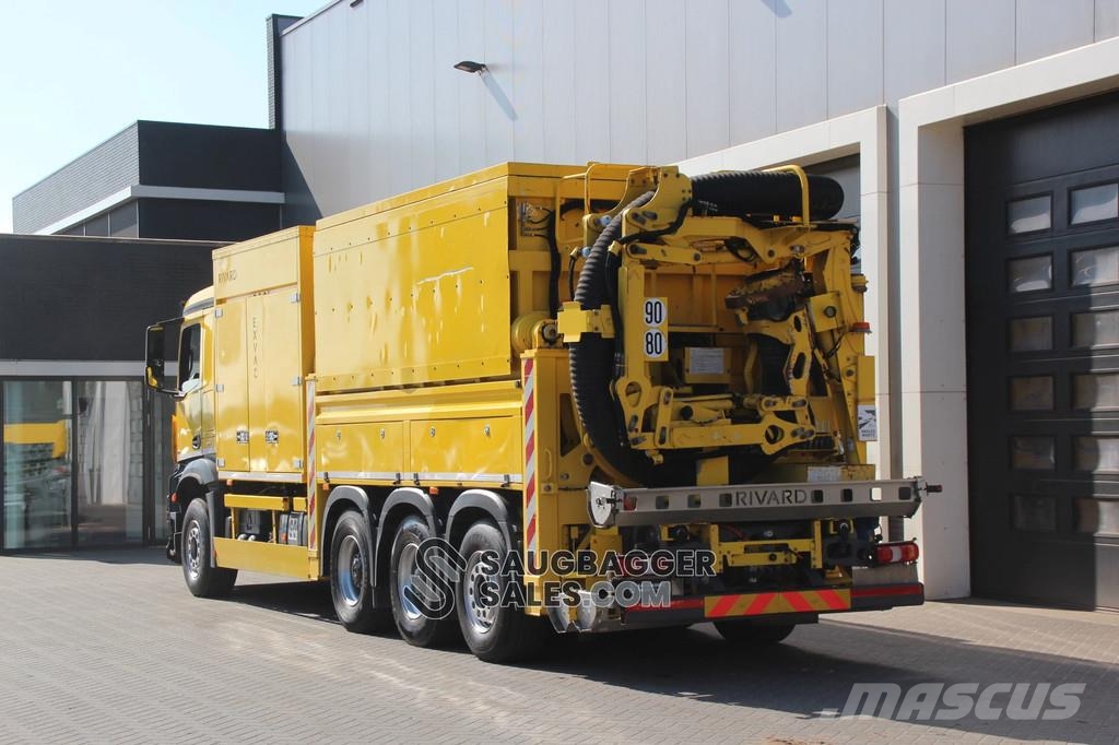 Mercedes-Benz Arocs 2017 RIVARD EXVAC Suction Excavator Kombi vozila/ vakum kamioni