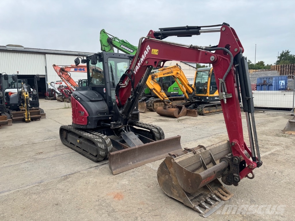 Yanmar VIO50 (01888) حفارات صغيرة أقل من 7 طن (حفارات صغيرة)