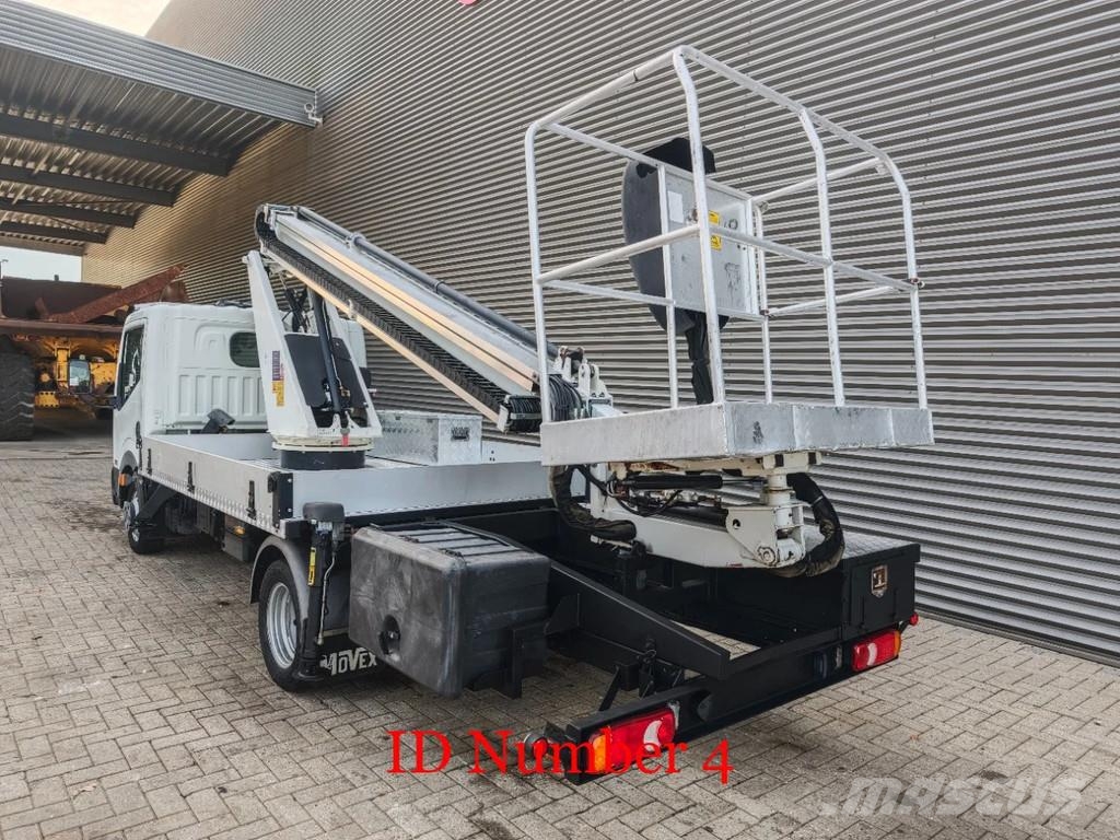 Nissan Cabstar 35.12 Movex P160 TLR 트럭 탑재 고소작업대