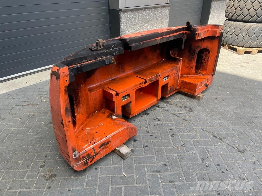 Terex TW150-6059092-Counterweight/Heckgewicht Chassis og suspension