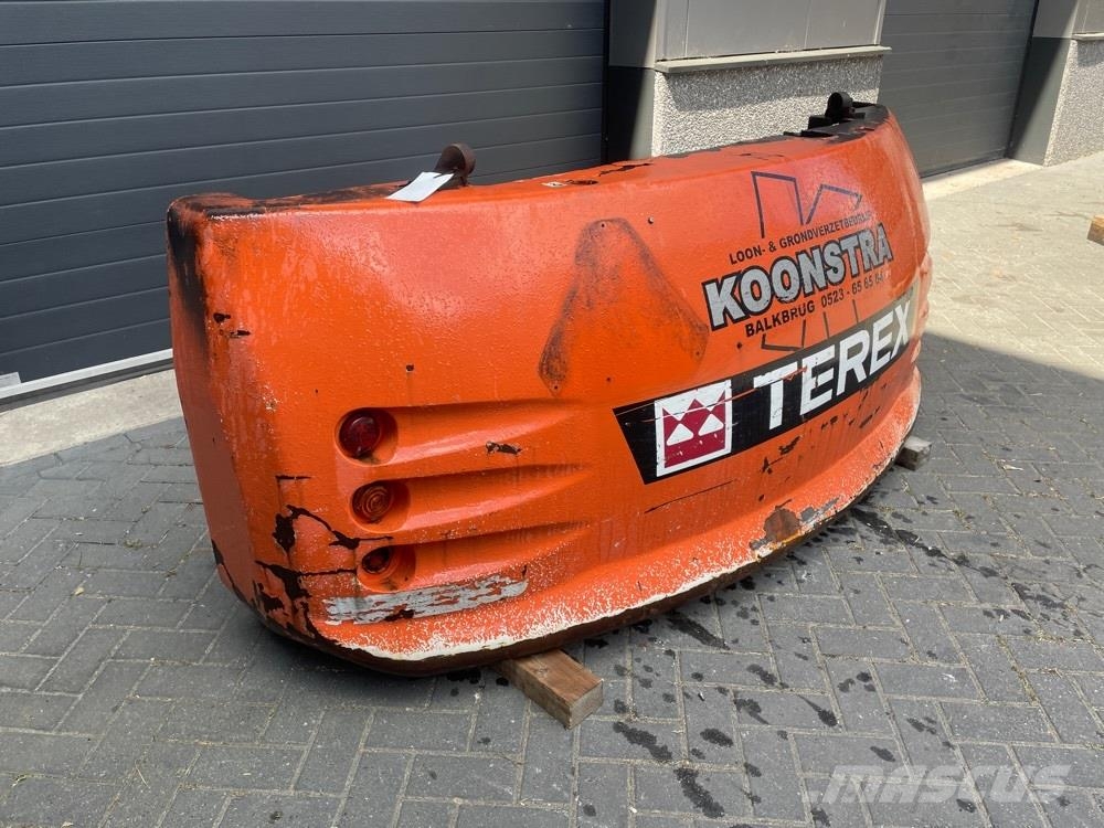 Terex TW150-6059092-Counterweight/Heckgewicht Chassis og suspension