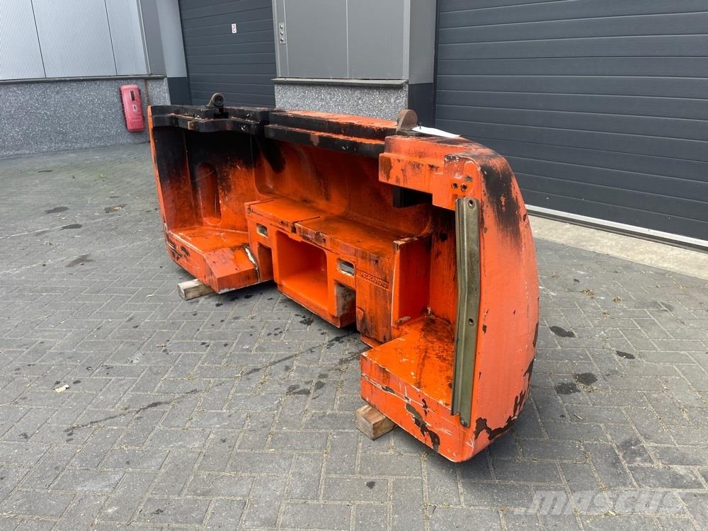 Terex TW150-6059092-Counterweight/Heckgewicht Chassis og suspension