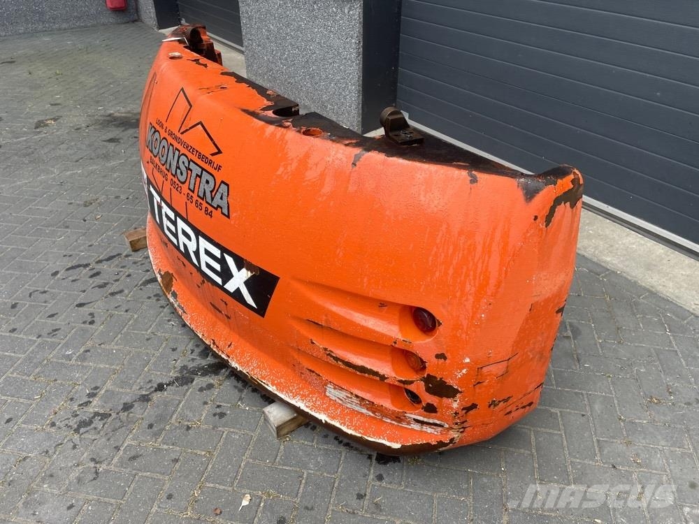 Terex TW150-6059092-Counterweight/Heckgewicht Chassis og suspension