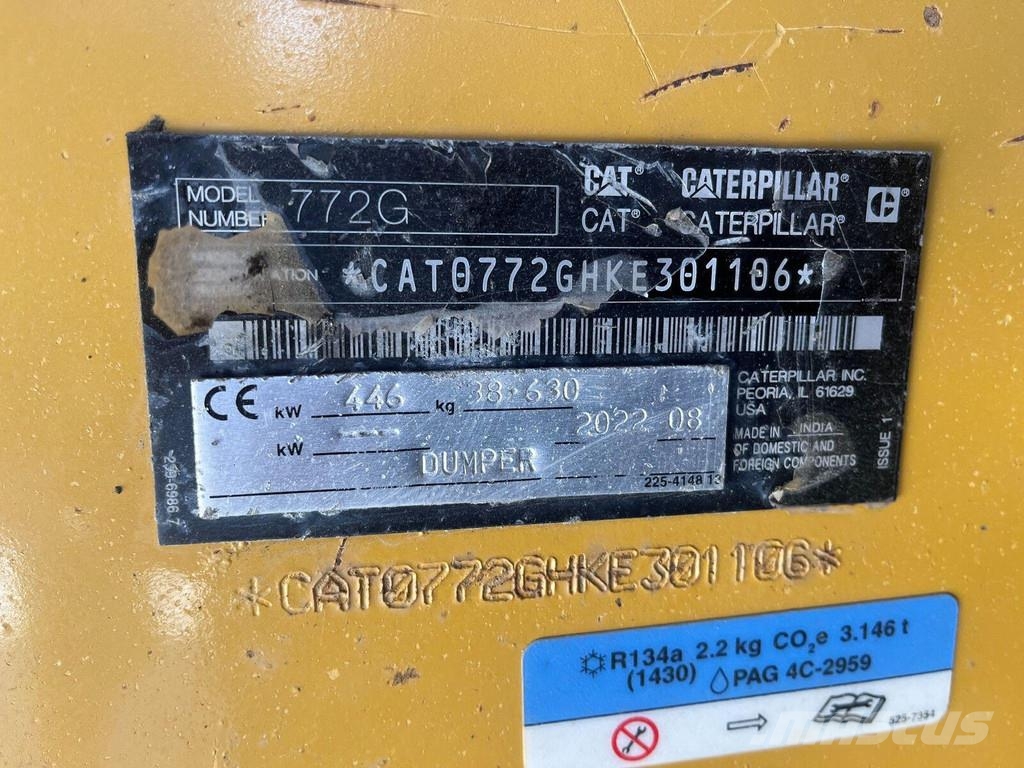 CAT 772G Vehículos compactos de volteo