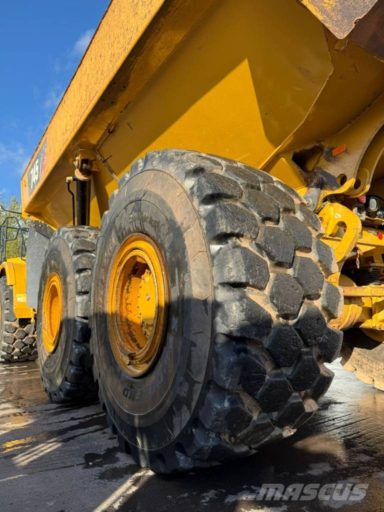 CAT 745 //BJ. 2018/9600H/6x6/Klima/ZSA/ Dumpperit
