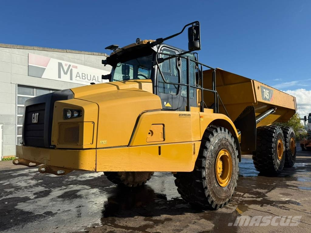CAT 745 //BJ. 2018/9600H/6x6/Klima/ZSA/ Dumpperit