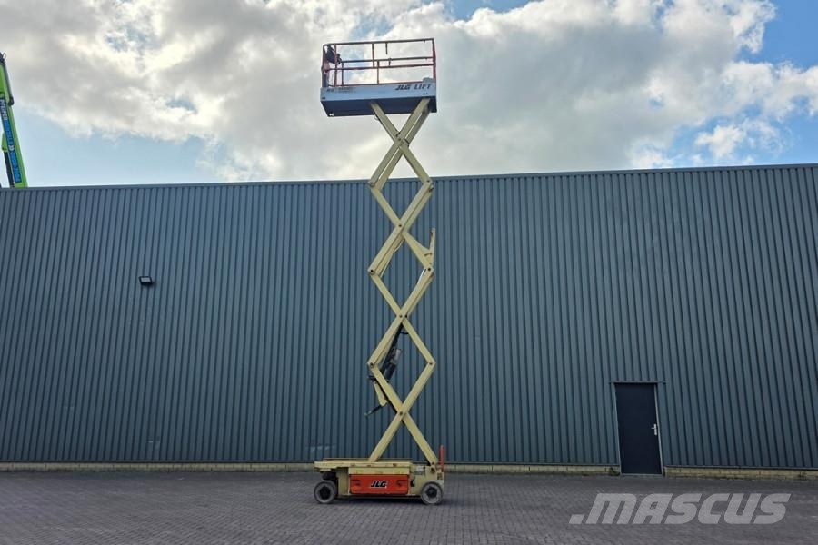 JLG 2630ES Electric, Working Height 10m, 230 kg Capaci Schaarhoogwerkers