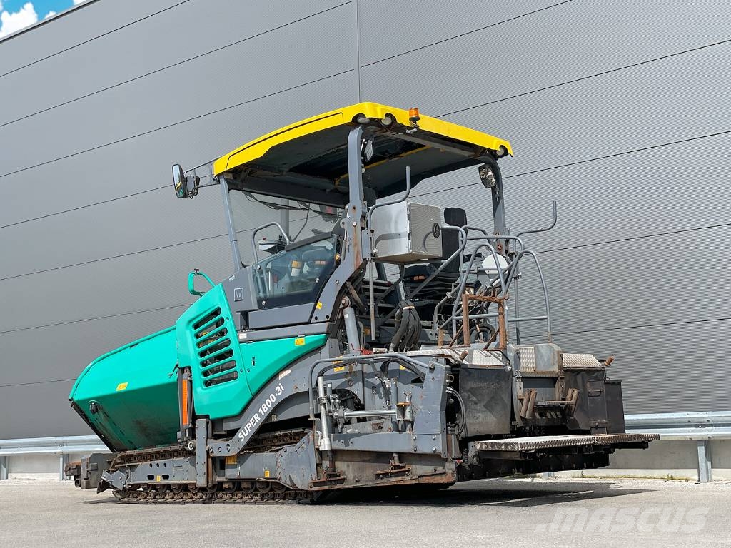 Vögele SUPER 1800-3I Asfaldilaoturid