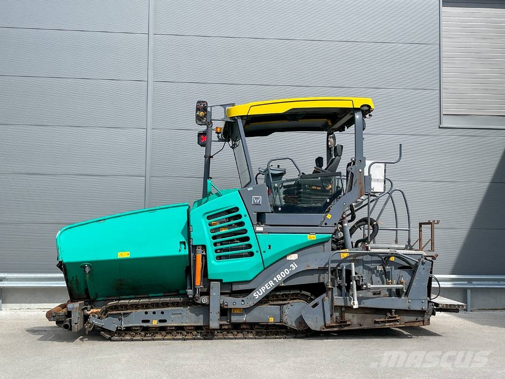 Vögele SUPER 1800-3I Asfaldilaoturid