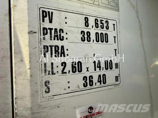 Schmitz Cargobull Thermo King SLXi Spectrum/Doppelstock/3xAchsen 控溫式半拖車